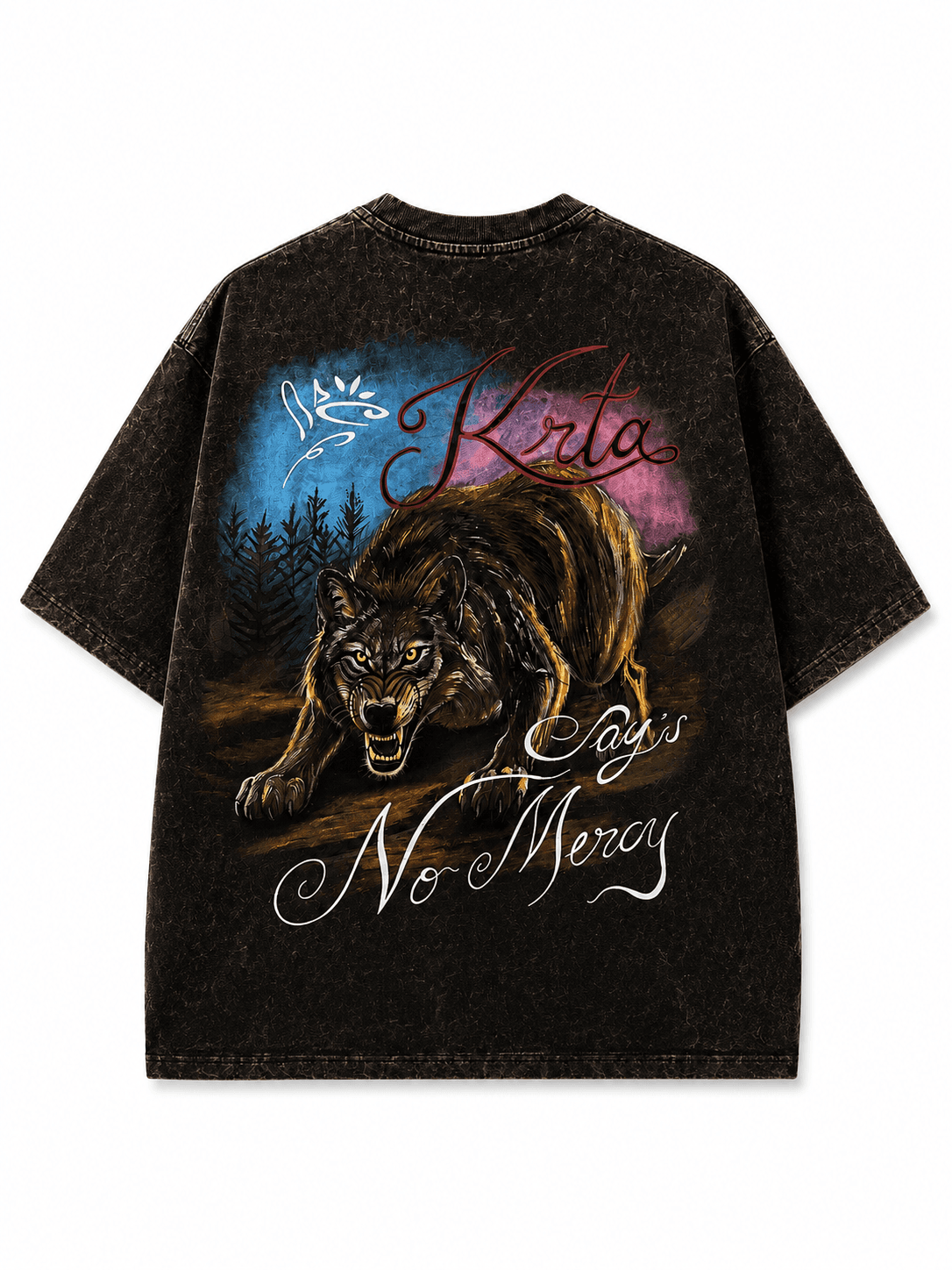 KRTA™ No Mercy Oversized Tee — photo 3